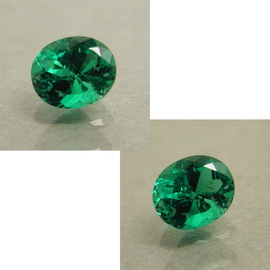 画像: エメラルド（0.29ct）　オーバル