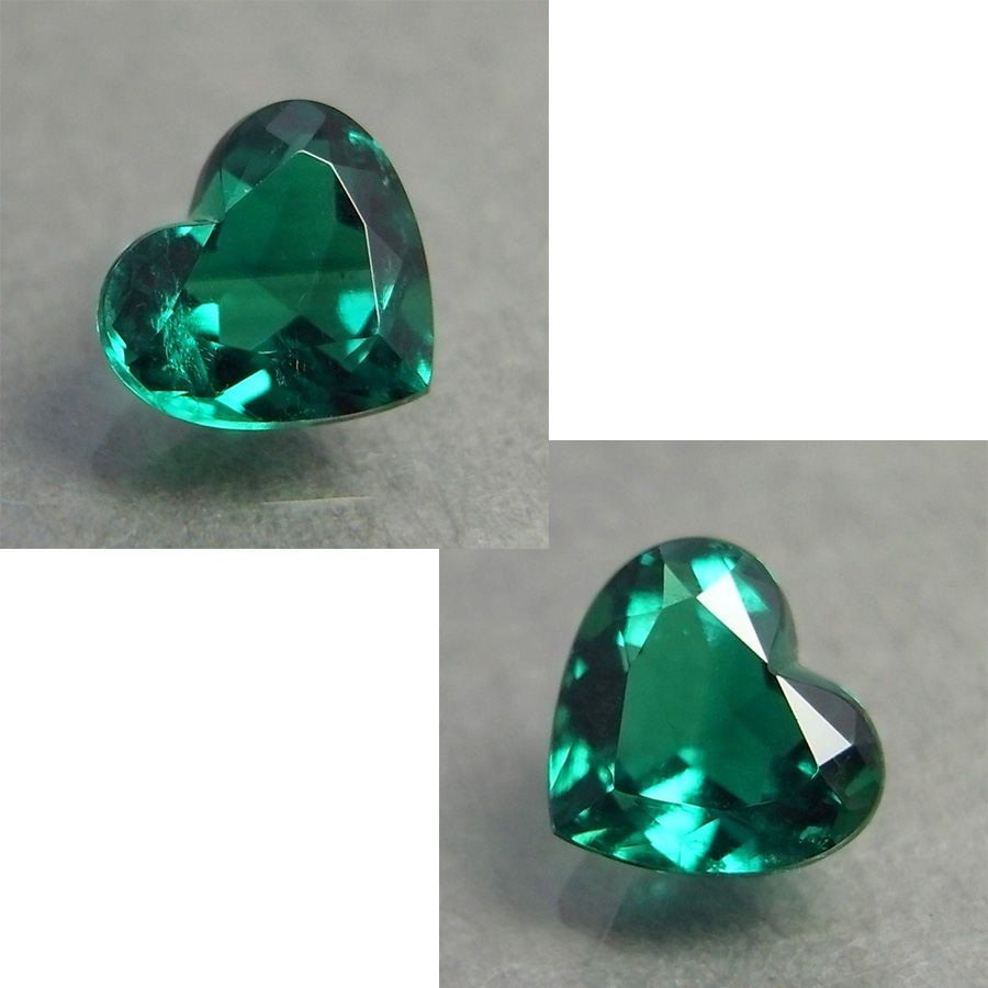 画像: エメラルド（0.71ct）　ハート